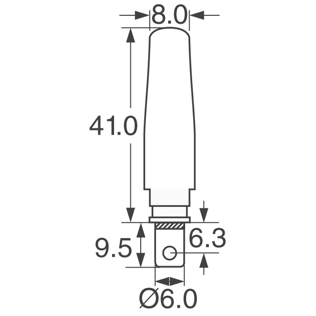 ANT-418-PW-LP Linx Technologies Inc.  Antenas de RF